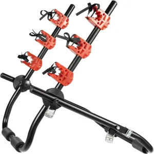 Bicycle Car Rack Bike Hitch Rack Foldable Bike Carrier Rack for Cars, Trucks, SUVS and Minivans(3 Bikes)