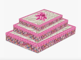 Birthday Cake Stackable Gift Boxes