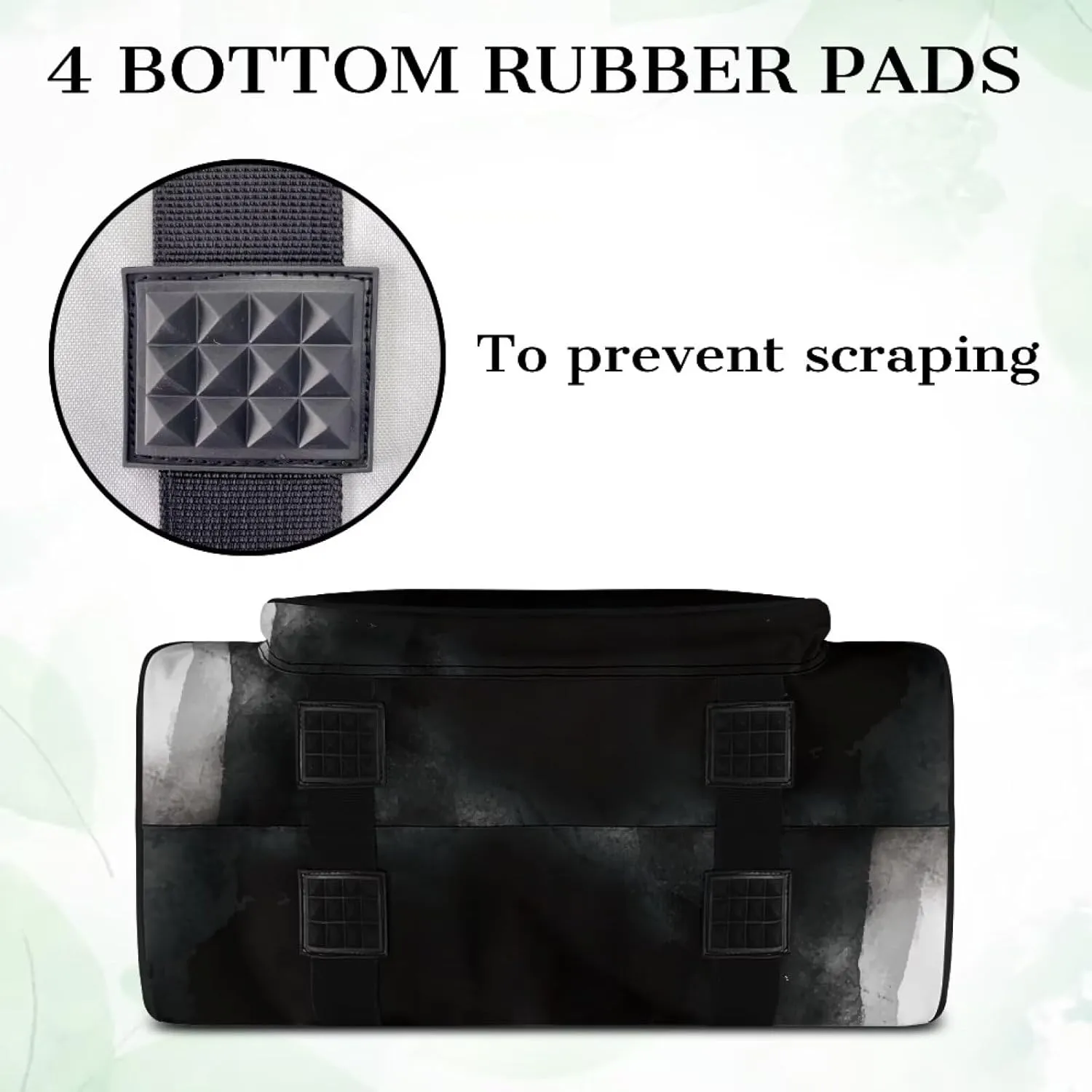 Black Cats Sewing Machine Handbag Tote Bag for Sewing Machine Portable Sewing Case Storage Organization Carrying Bag for Accessories Carrying Travel Storage Carrier