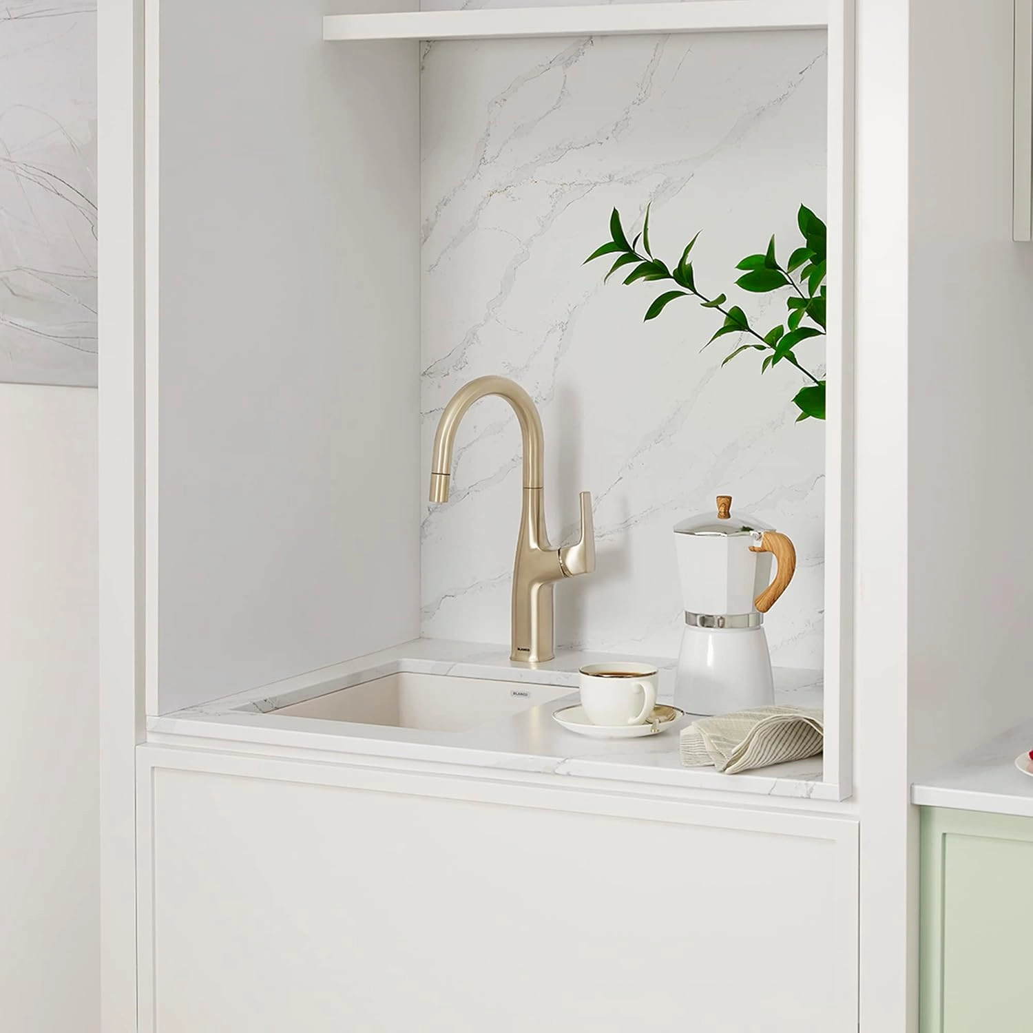 BLANCO 527404 Precis Bar/Prep Sink - Soft White