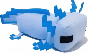 Blue-Axolotl Cute Craft Plush Toys Collection, Soft and Cuddly Stuffed Animals for Kids Ages 3  Collectible Plushies Gifts for Kids & Fans Birthday Festival and Special Occasions (Blue - Axolotl)