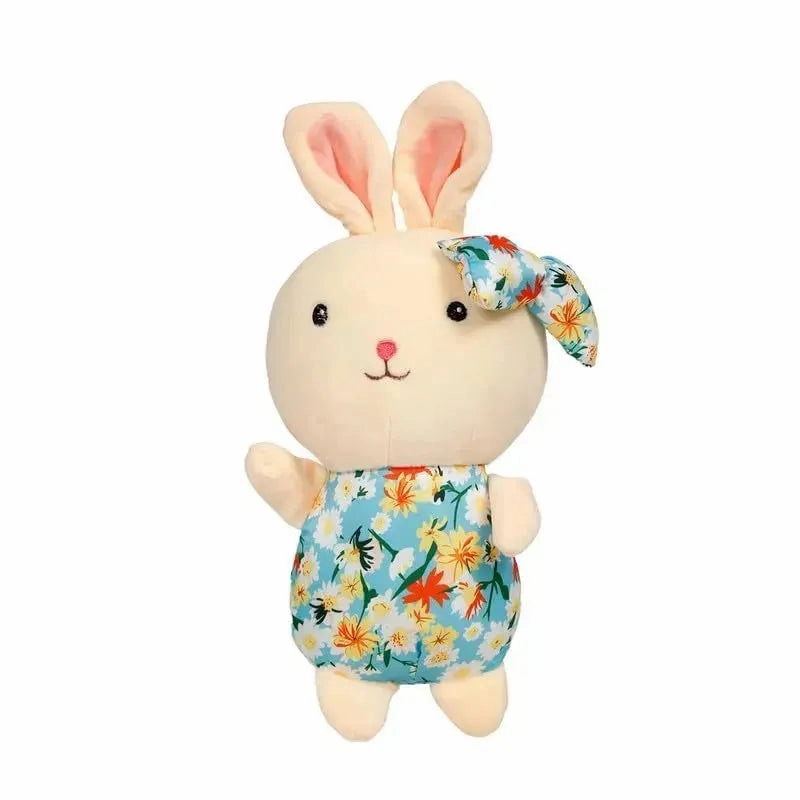 Bluebell Bow Rabbit Plush Toy (25 cm)