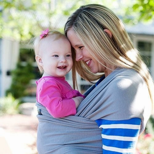 Boba Stretchy Wrap - Grey