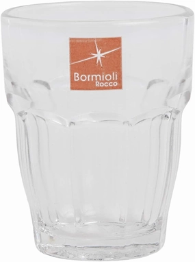 Bormioli Rocco Rock Bar 2.25 oz. Stackable One Shot Glass for Liquor and Spirits, 6 Count (Pack of 1), Clear