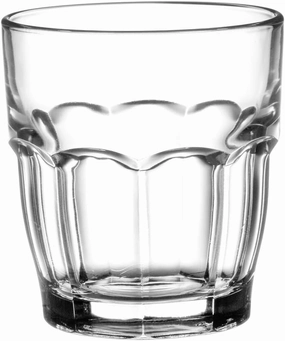 Bormioli Rocco Rock Bar Stackable Juice Glasses – Set Of 6 Dishwasher Safe Drinking Glasses For Soda, Milk, Coke, Beer, Spirits – 6.75oz Durable Tempered Glass Water Tumblers For Daily Use