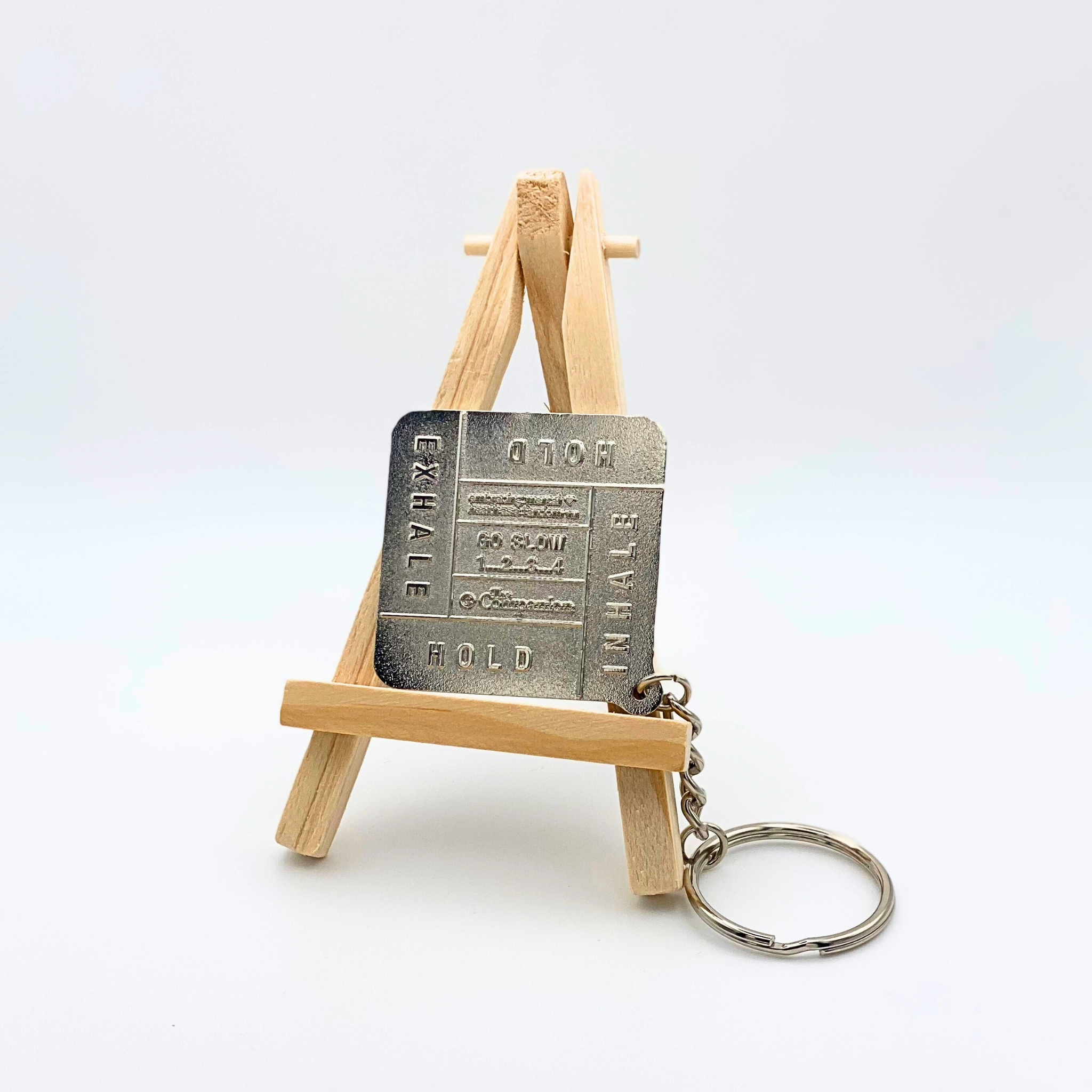 Box Breathing Keychain