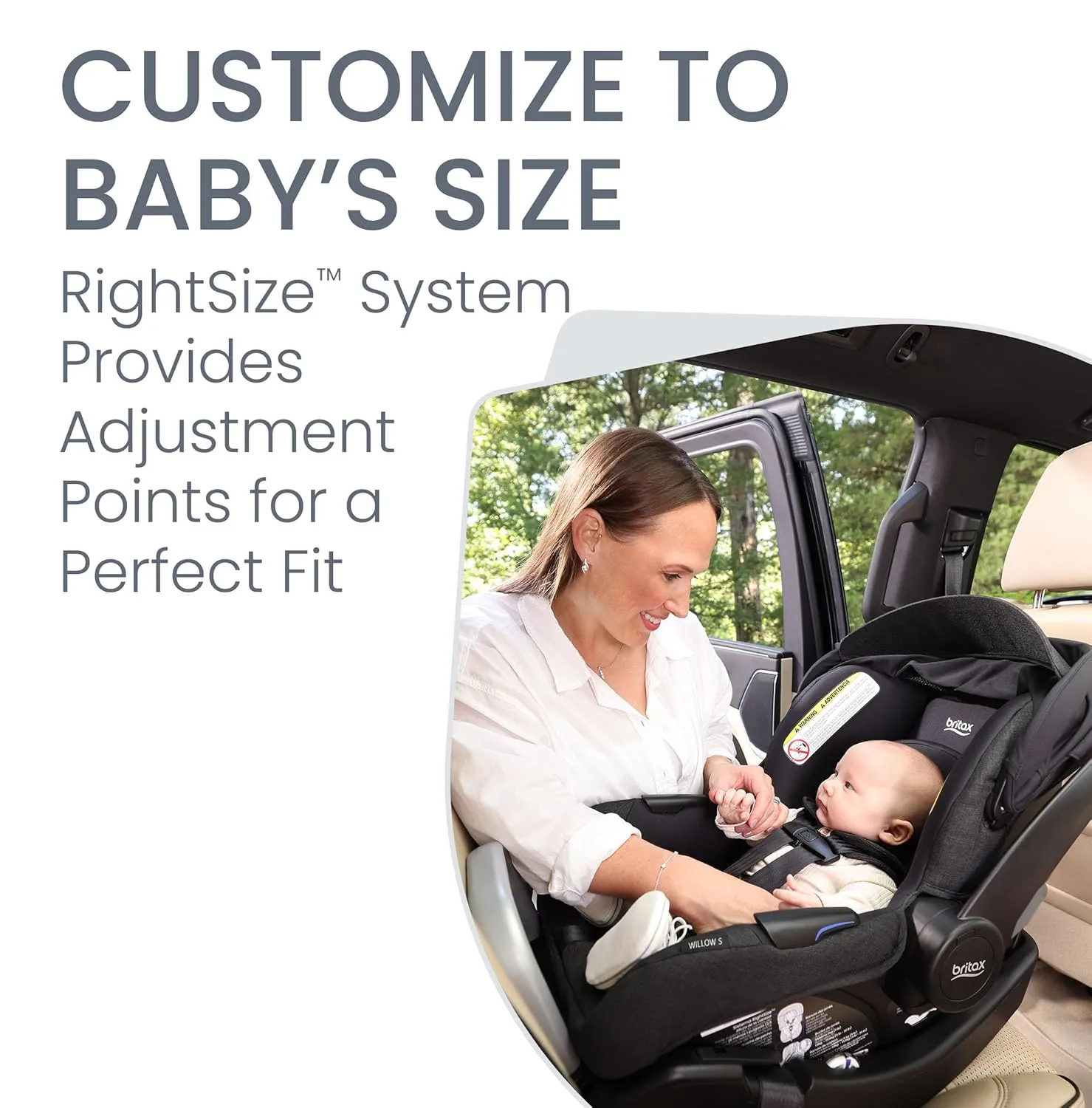Britax Willow Brook S  Travel System, Infant Car Seat and Stroller Combo with Alpine Base, ClickTight Technology, SafeWash Insert and Cover, Raven Black