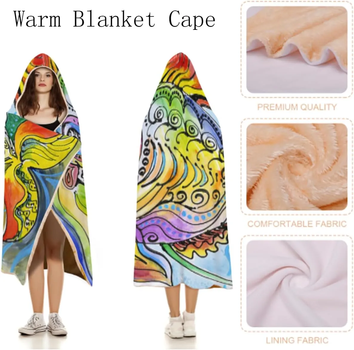 Brown Green Cozy Blanket Africa Panda Activity Eco Photo Ultra Soft Plush Shawl TV Throw Blankets for Sofa Bed Travel Camping 40" H x 50" W Jungle Animals