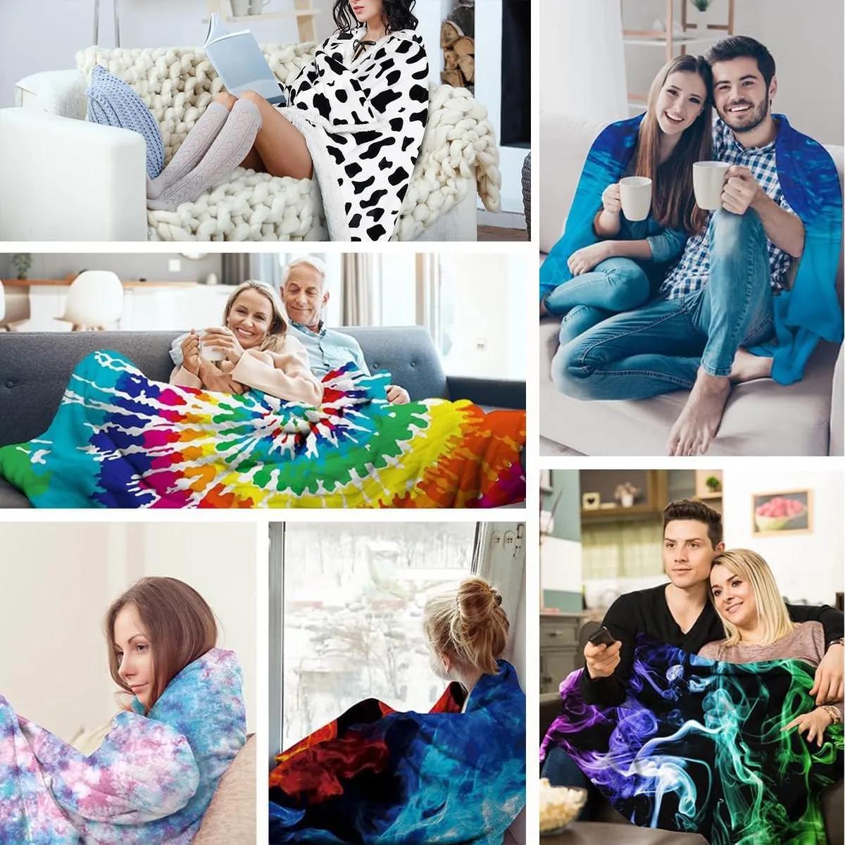 Brown Green Cozy Blanket Africa Panda Activity Eco Photo Ultra Soft Plush Shawl TV Throw Blankets for Sofa Bed Travel Camping 40" H x 50" W Jungle Animals