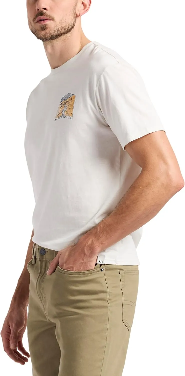 Buffalo David Bitton Men's Short Sleeve Cocktail Drink Graphic Tee