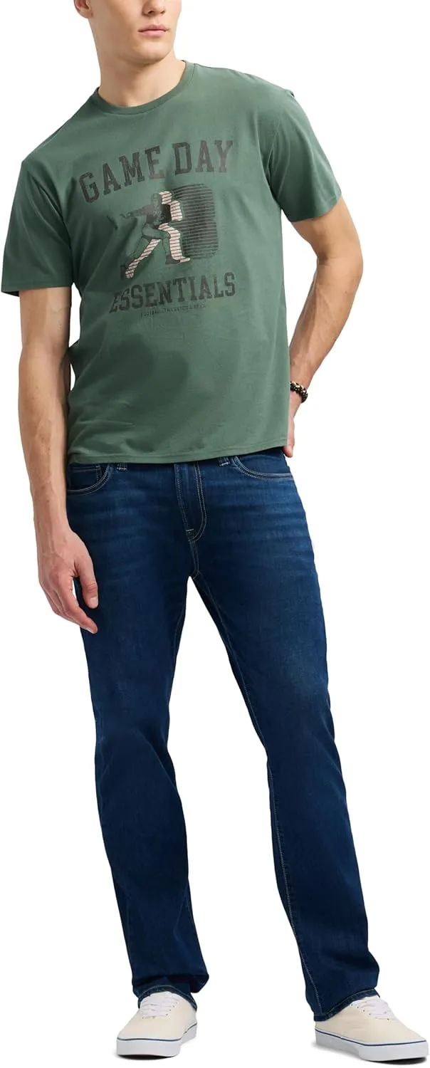 Buffalo David Bitton Men's Short Sleeve Crew Neck Graphic Tee