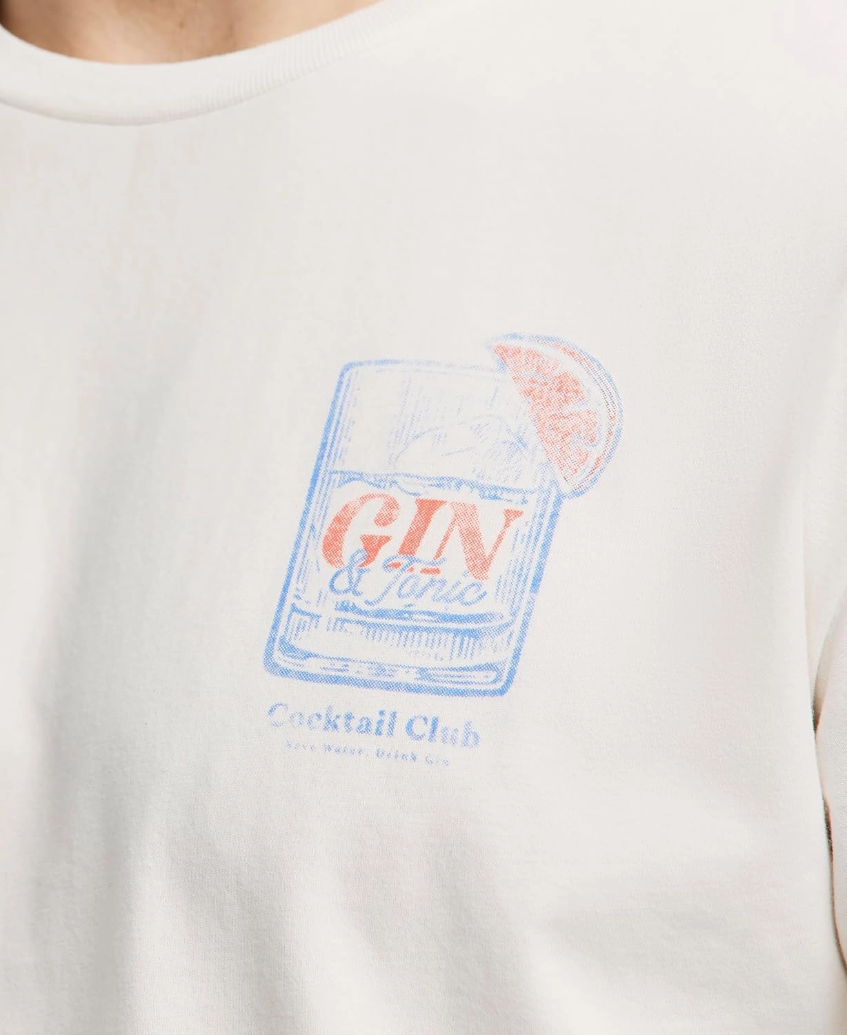Buffalo David Bitton Men's Short Sleeve Cocktail Drink Graphic Tee