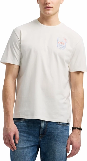 Buffalo David Bitton Men's Short Sleeve Cocktail Drink Graphic Tee