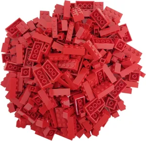 Building Bricks Classic - Building Bricks Set Compatible with Major Brands - 300 Piece Box, Loose Pack, Assorted Colors Special - Packed in a Reusable Box