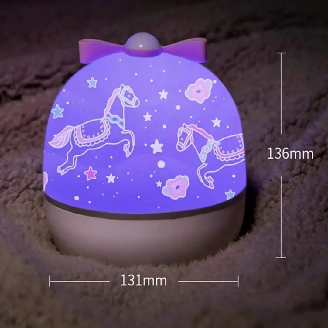 Bunny Galaxy Birthday Projector Lamp