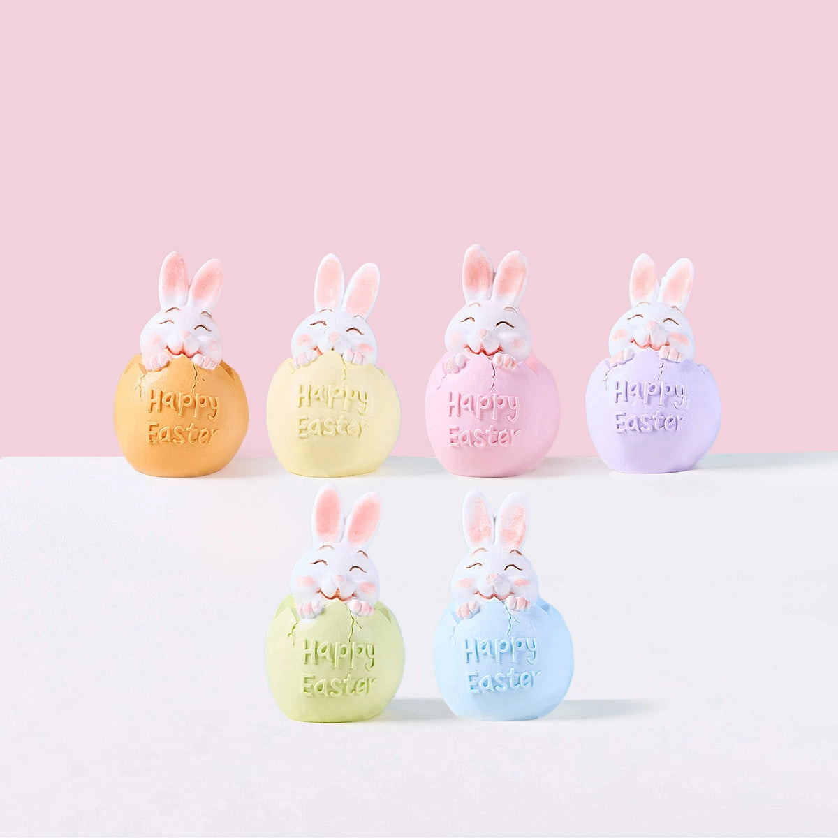 Bunny in Easter Egg Set Squeeze Toys