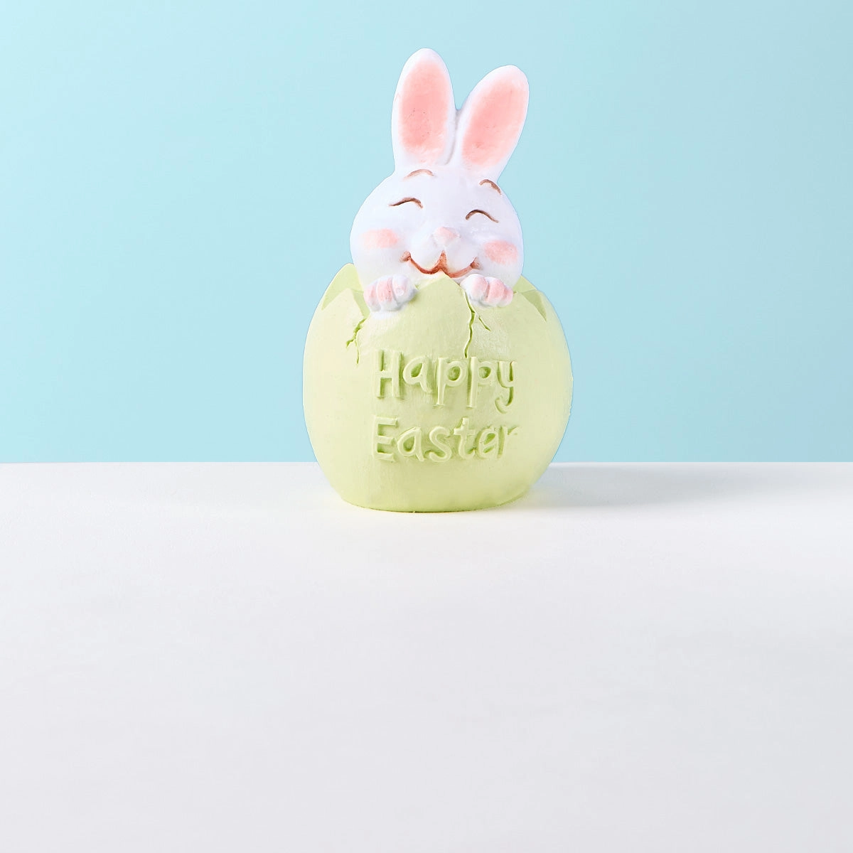 Bunny in Green Easter Egg Squeeze Toys