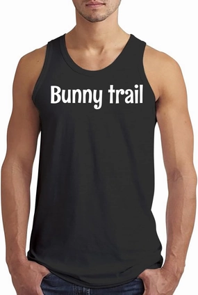 Bunny Trail - Men’s Soft Tank Top – Comfortable Everyday Fit CP05 Black