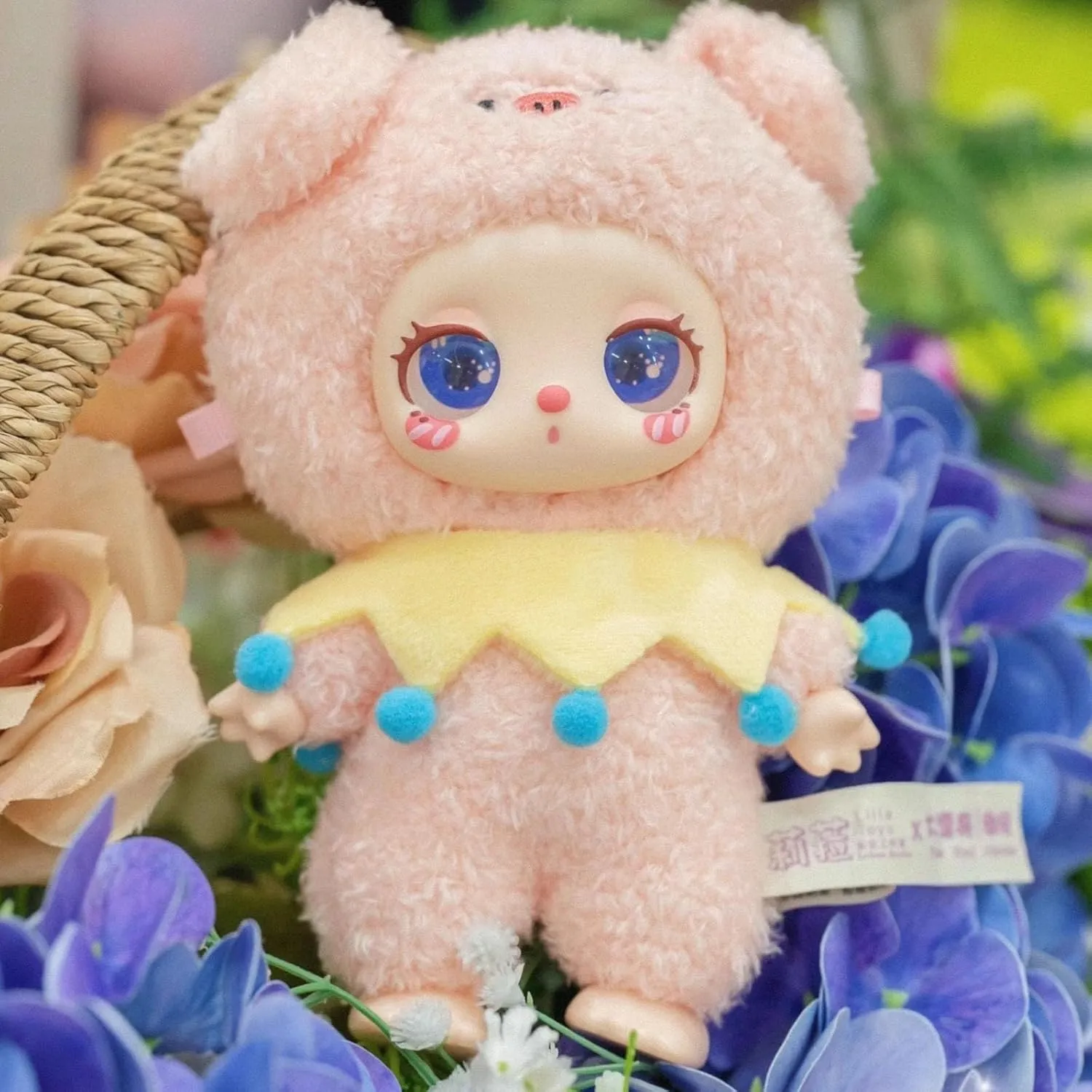 CALEMBOU Plush Doll Blind Box, 8.5'' Cute Stuffed Animal Plush Toys, Kawaii 1 of 6 Possible Mystery Collectible Toys Cute Soft Animals Charm Birthday Gifts (Liila's Zoo Series)