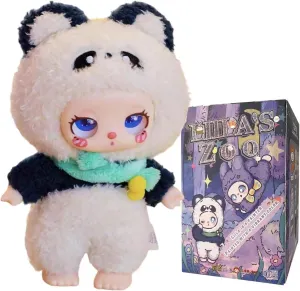 CALEMBOU Plush Doll Blind Box, 8.5'' Cute Stuffed Animal Plush Toys, Kawaii 1 of 6 Possible Mystery Collectible Toys Cute Soft Animals Charm Birthday Gifts (Liila's Zoo Series)