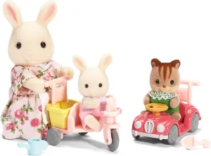 Calico Critters Apple & Jake's Ride n Play