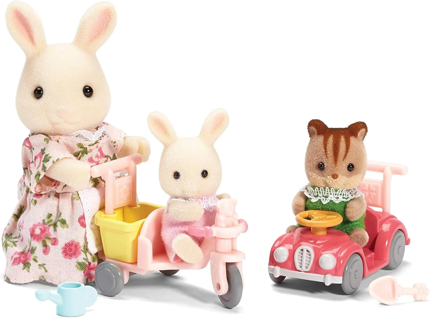 Calico Critters Apple & Jake's Ride n Play
