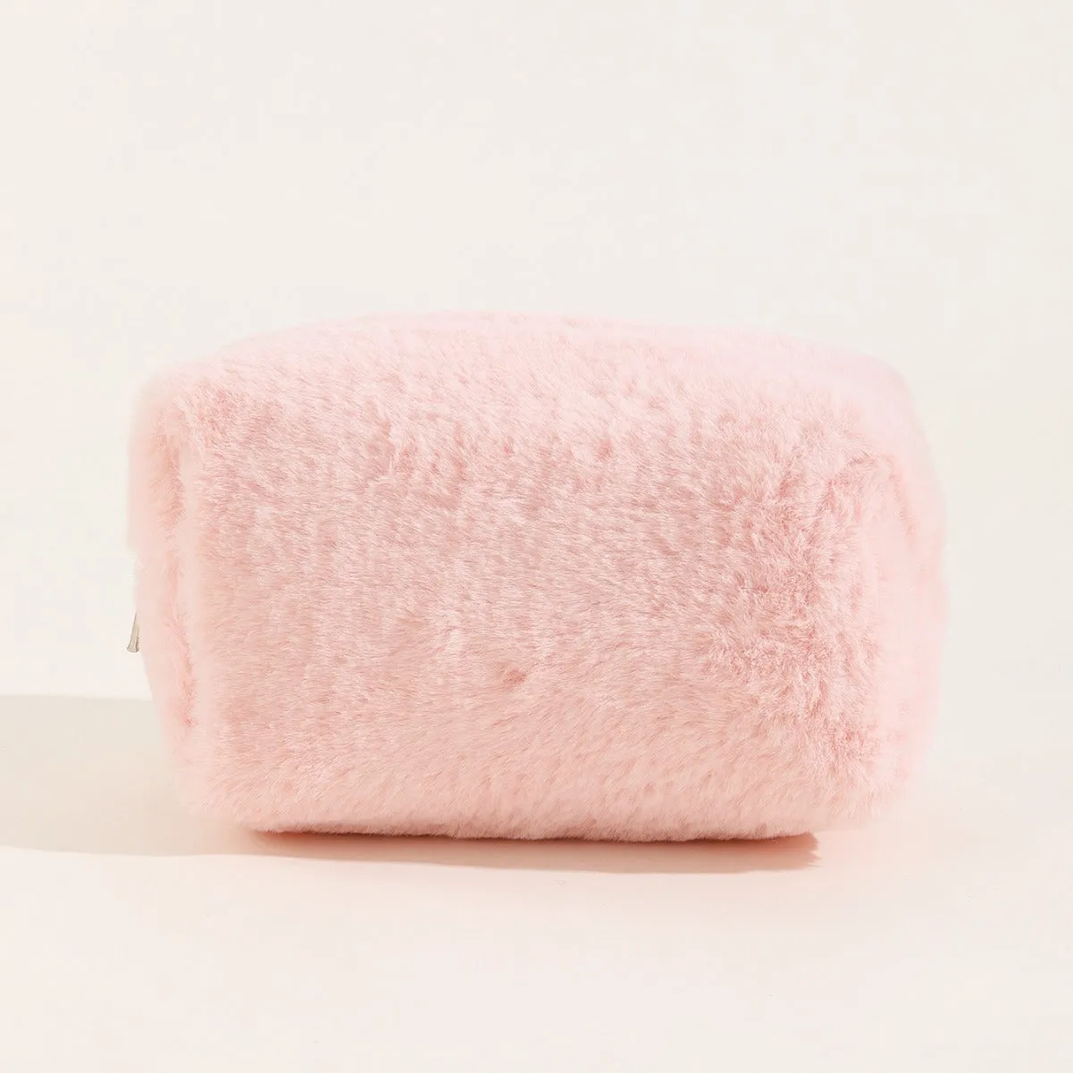 Capacity Pencil Soft Glutinous Solid Color Storage Wash Cosmetic Bags