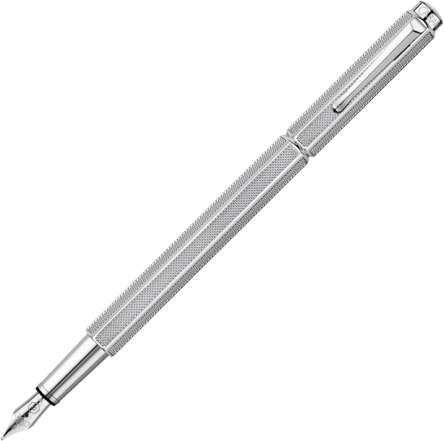 CARAN D'ACHE 0958-345 Caran d'Ache Fountain Pen, Medium, Medium Point, Ecridor Milanese