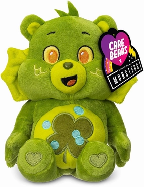 Care Bears Universal Monsters 9" Fun Size Plush - Good Luck Bear as Creature from The Black Lagoon - Soft, Huggable Plushie, Stuffed Animal for Girls and Boys, Ages 4 