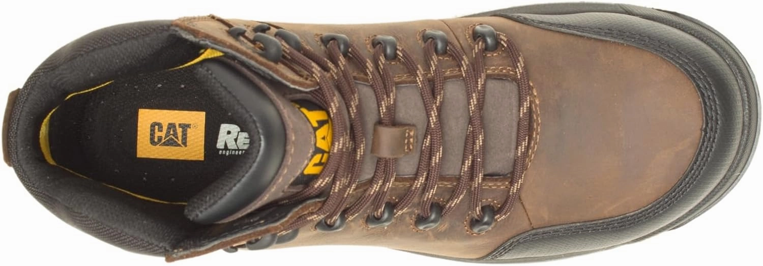 Cat Footwear Men's Resorption Composite Toe Waterproof Industrial Boot