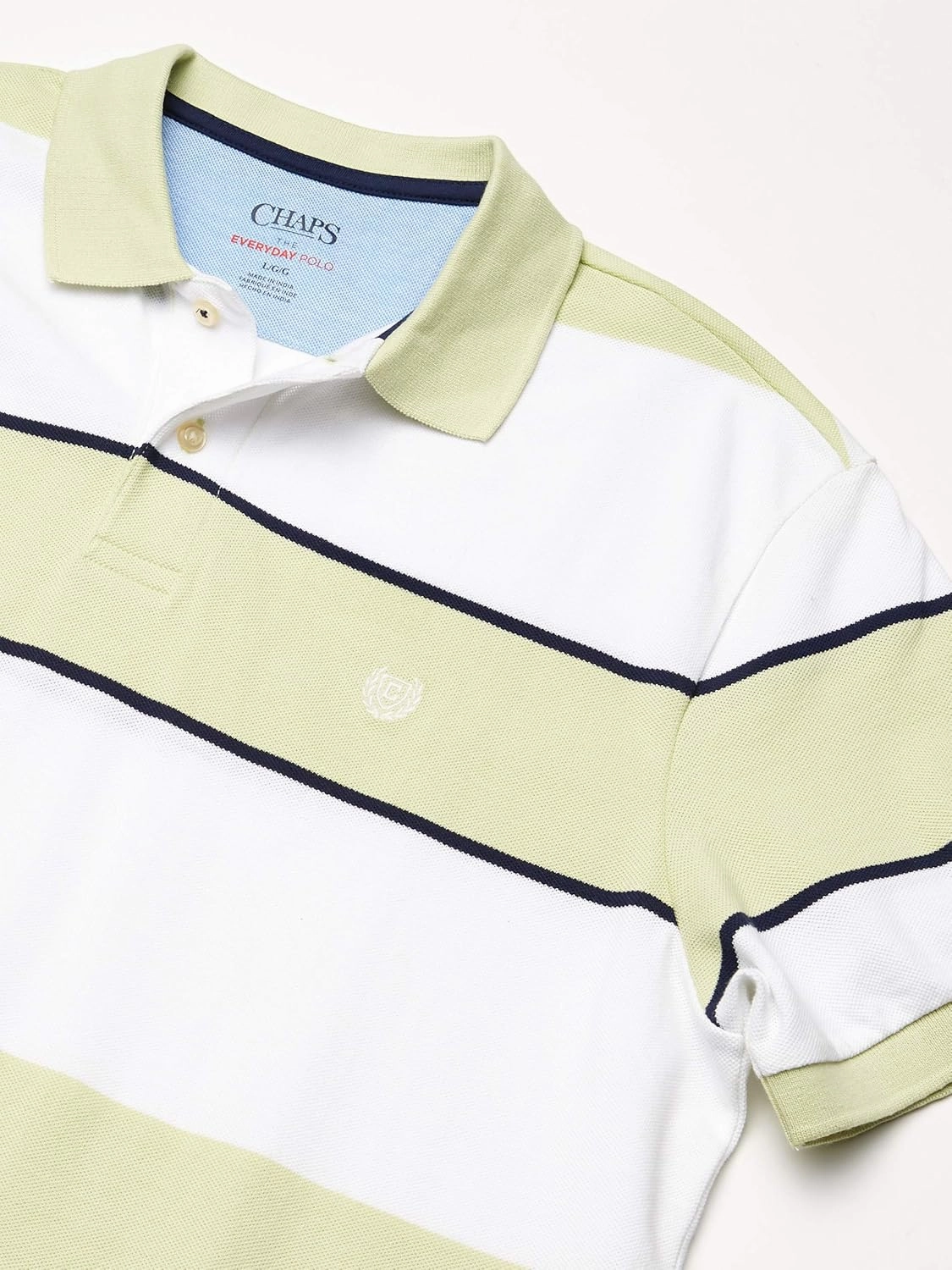 Chaps Men's Classic Fit Cotton Mesh Everyday Polo Shirt