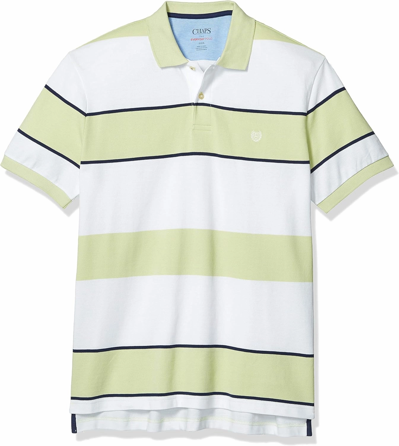 Chaps Men's Classic Fit Cotton Mesh Everyday Polo Shirt