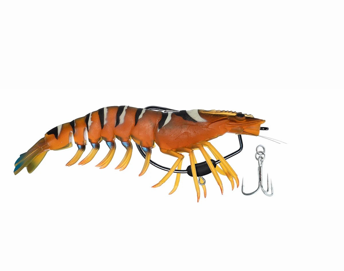 Chasebaits King Flick Prawn 180mm Soft Plastic Lure
