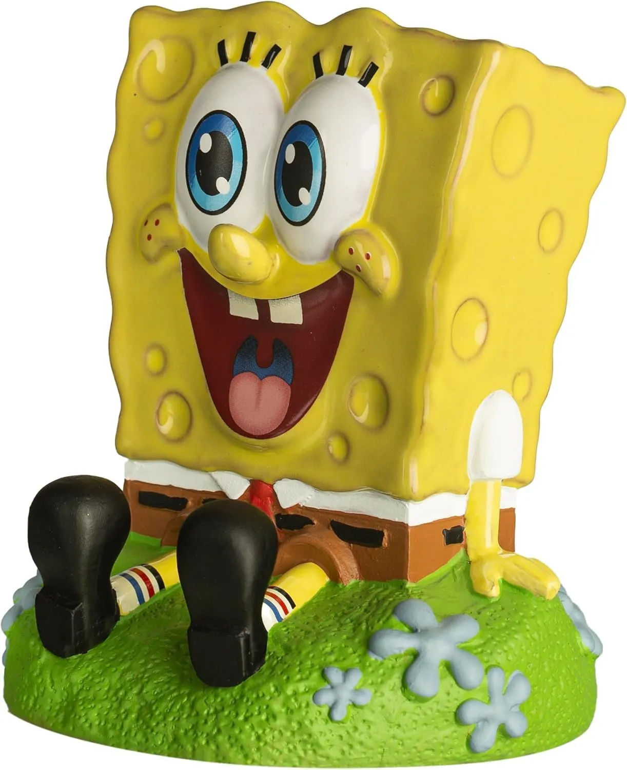 Chia Pet Spongebob with Seed Pack, Decorative Pottery Planter, Easy to Do and Fun to Grow, Novelty Gift, Perfect for Any Occasion