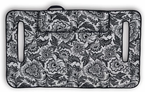 Classic Accessories Vera Bradley Water-Resistant Golf Seat Blanket, 54 x 32 Inch, Java Navy