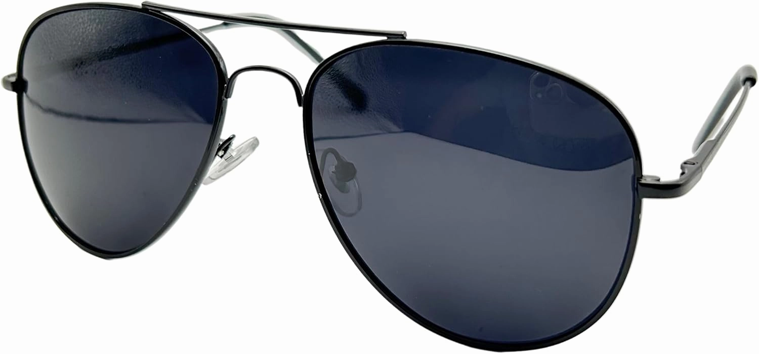 Classic Aviator Polarized Sunglasses For Men And Women UV400 Protection Metal Lightweight Frame