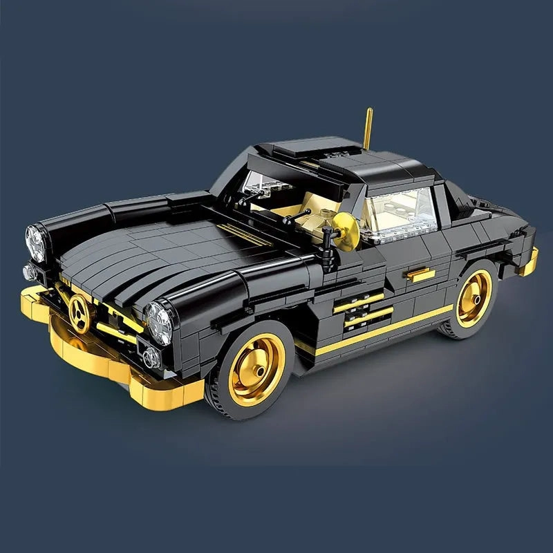 Classic Sports Car MOC Mercedes 300SL Gullwing Bricks Toy