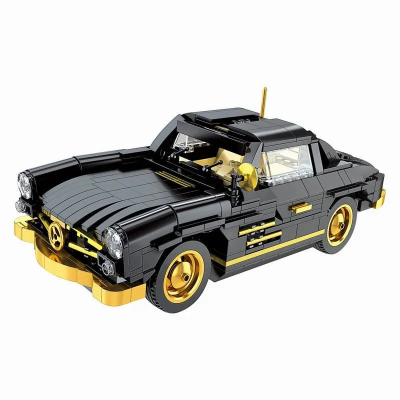 Classic Sports Car MOC Mercedes 300SL Gullwing Bricks Toy
