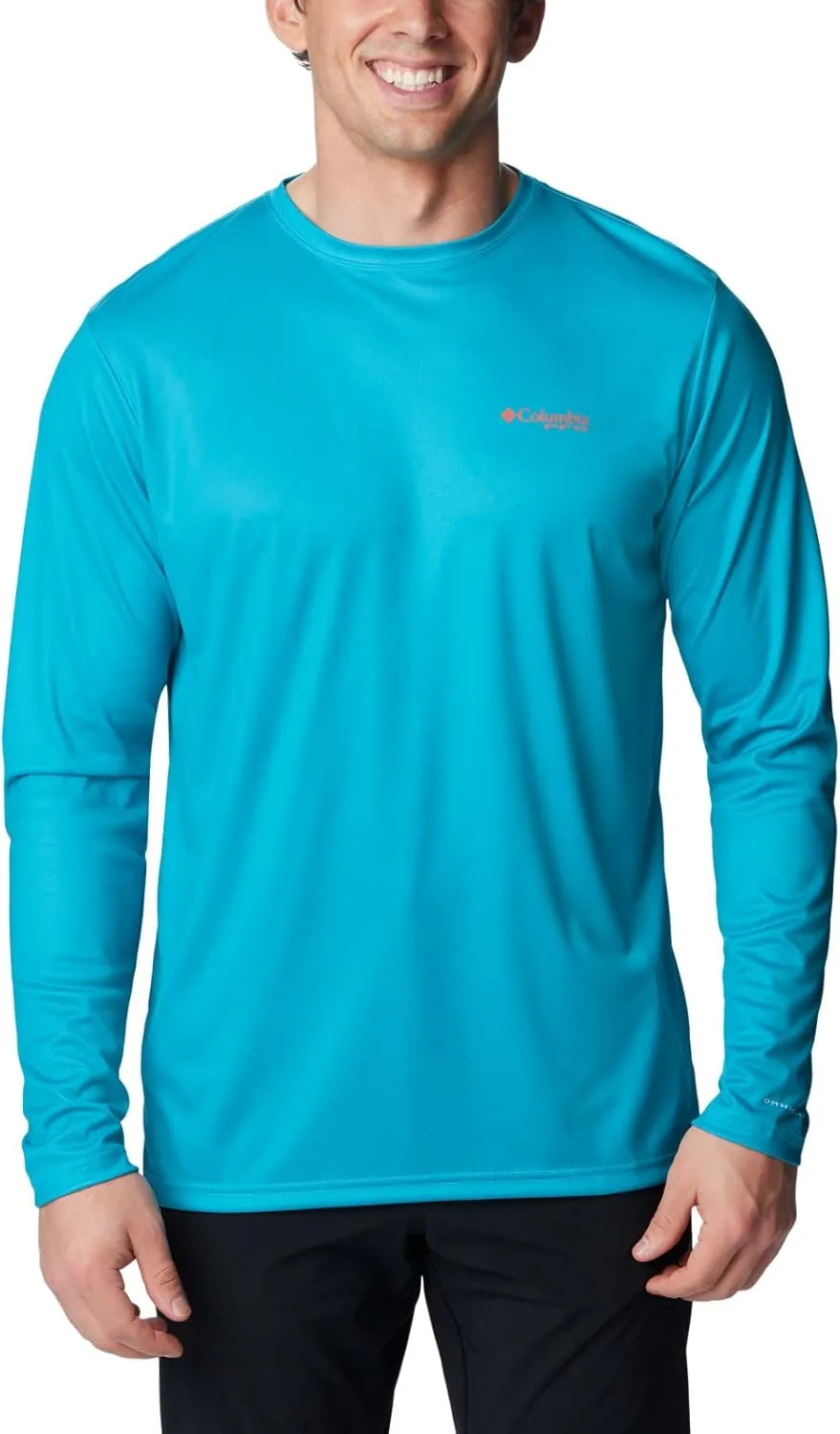 Columbia Men's Terminal Tackle PFG Fish Flag Long Sleeve
