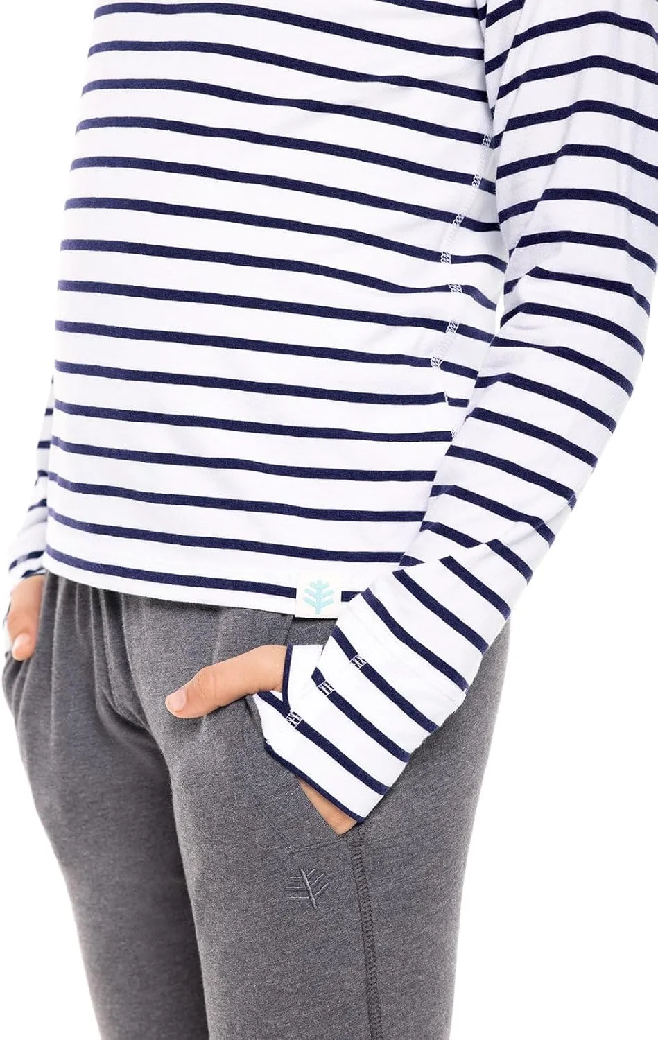 Coolibar UPF 50  Kid's LumaLeo Long Sleeve T-Shirt - Sun Protective