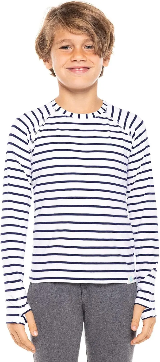 Coolibar UPF 50  Kid's LumaLeo Long Sleeve T-Shirt - Sun Protective
