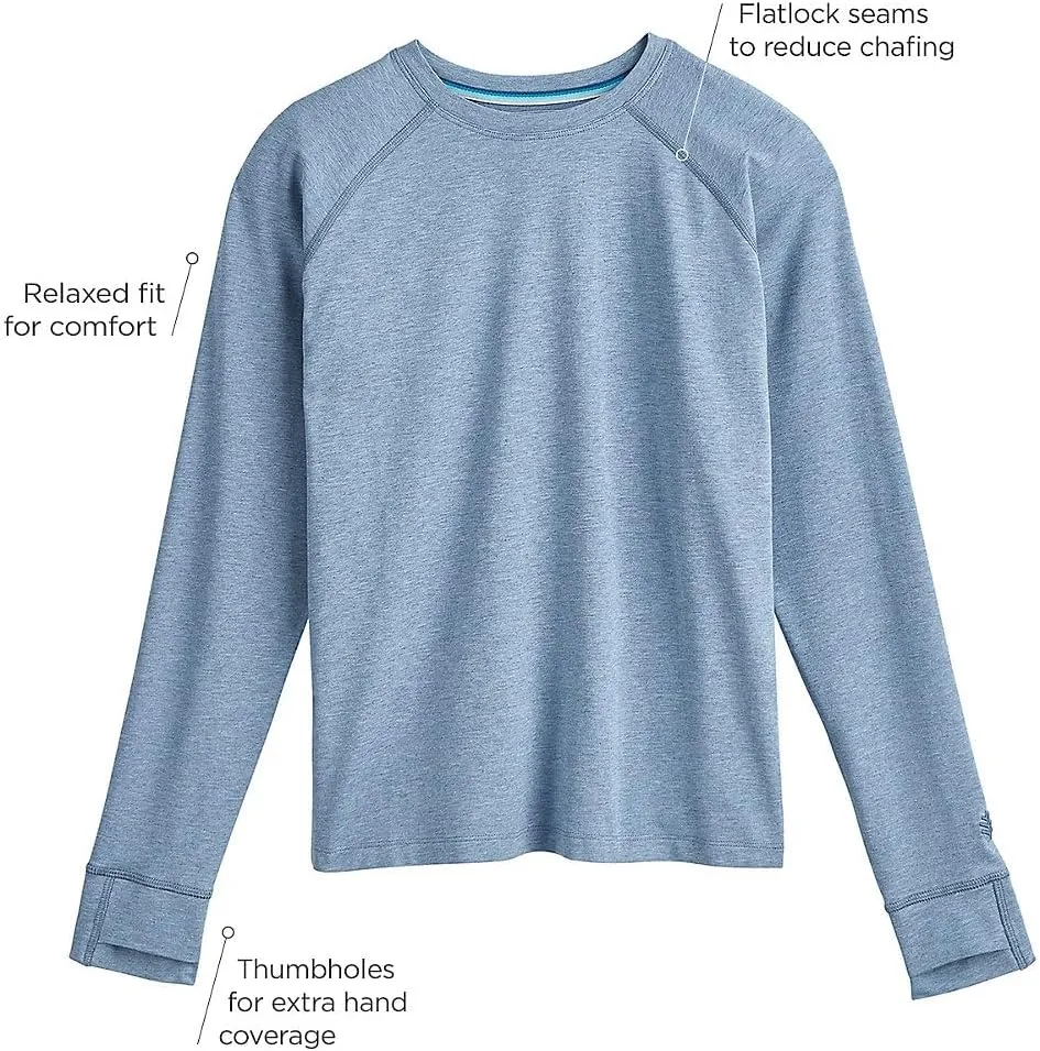 Coolibar UPF 50  Kid's LumaLeo Long Sleeve T-Shirt - Sun Protective
