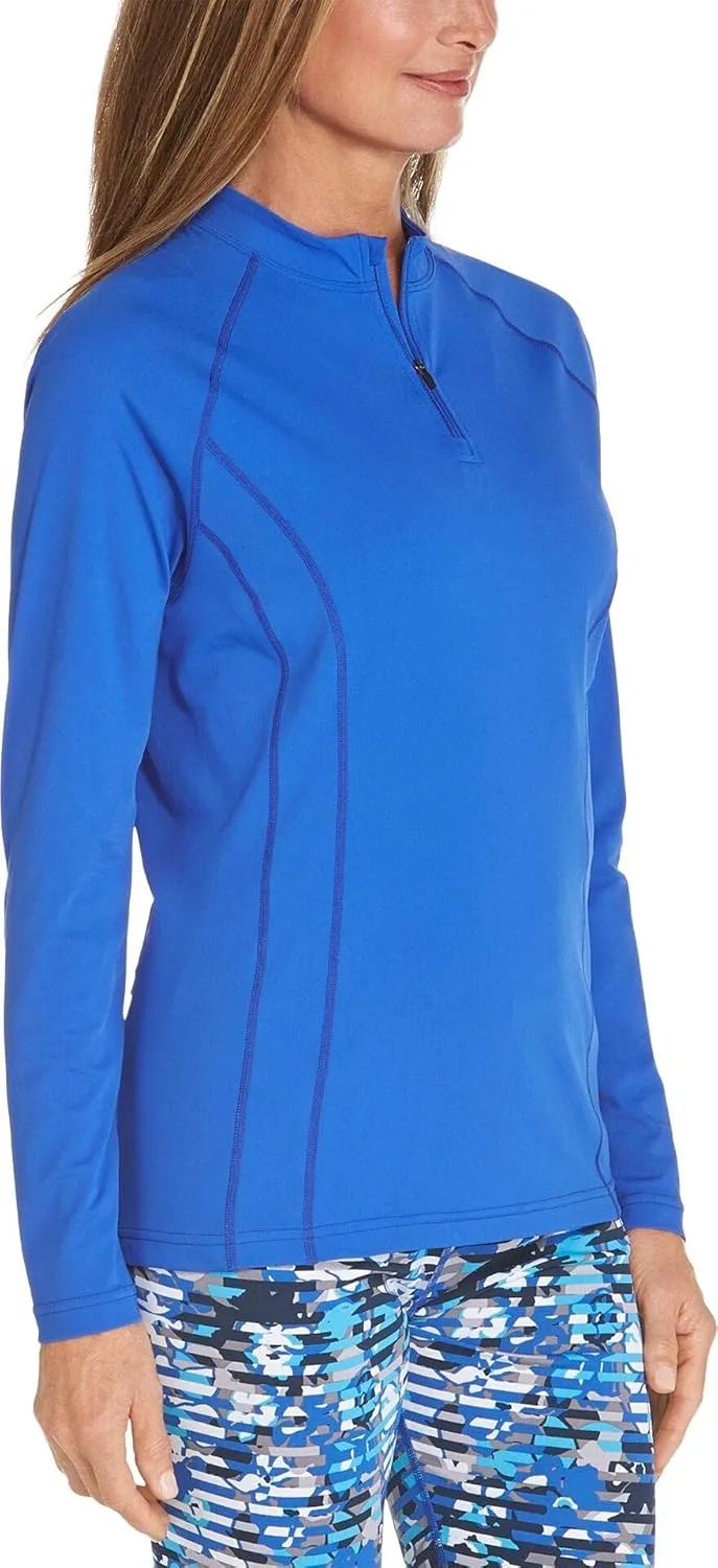 Coolibar UPF 50  Women's Freestyle Long Sleeve Rash Guard - Sun Protective