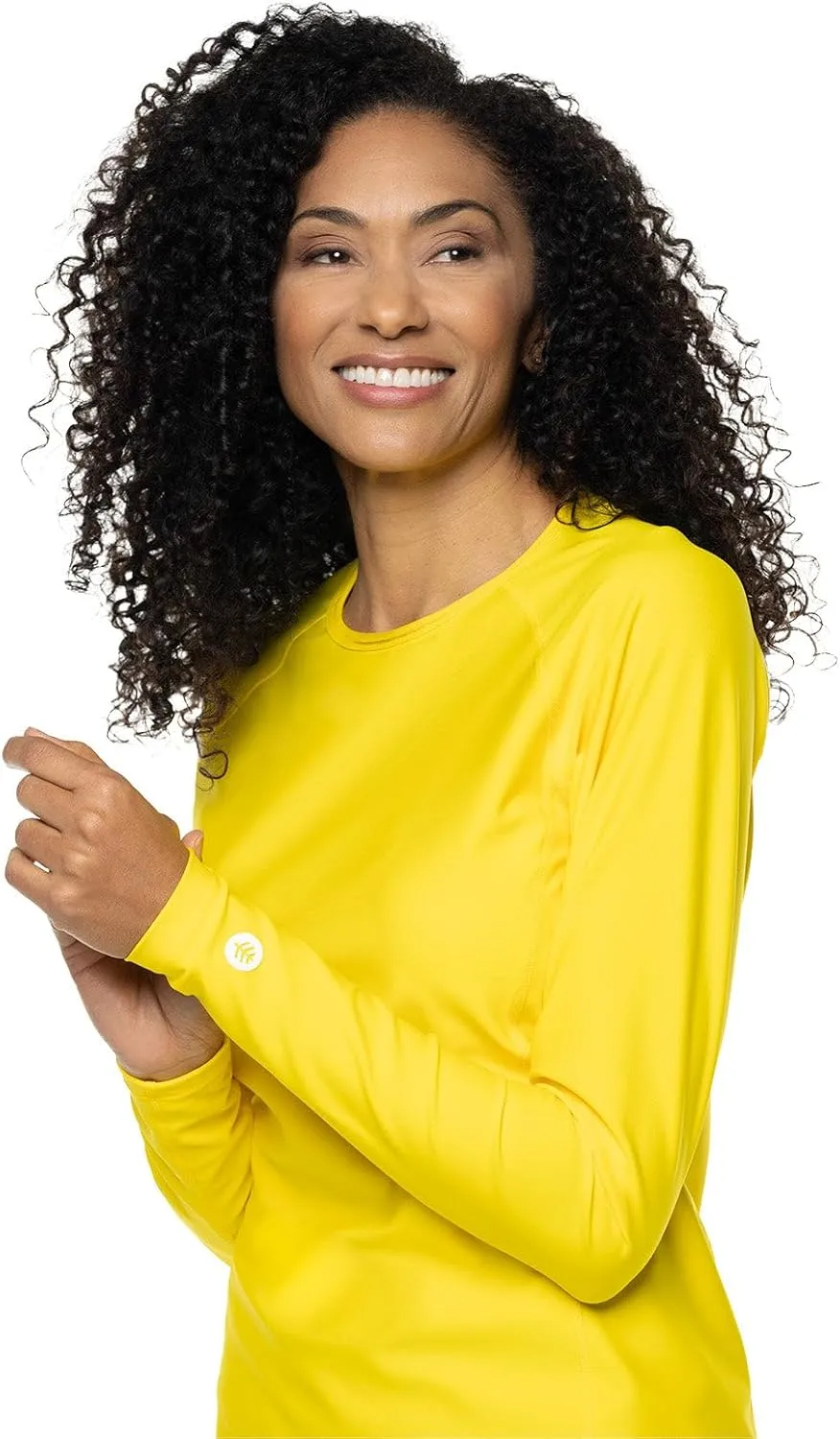 Coolibar UPF 50  Women's Hightide Long Sleeve Swim Shirt - Sun Protective