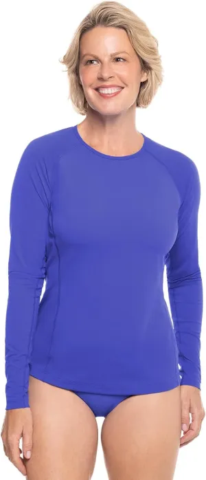 Coolibar UPF 50  Women's Hightide Long Sleeve Swim Shirt - Sun Protective