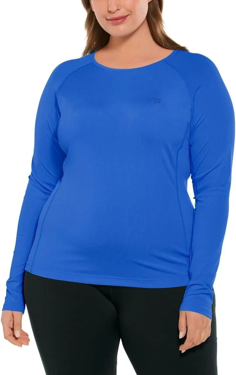 Coolibar UPF 50  Women's Hightide Long Sleeve Swim Shirt - Sun Protective