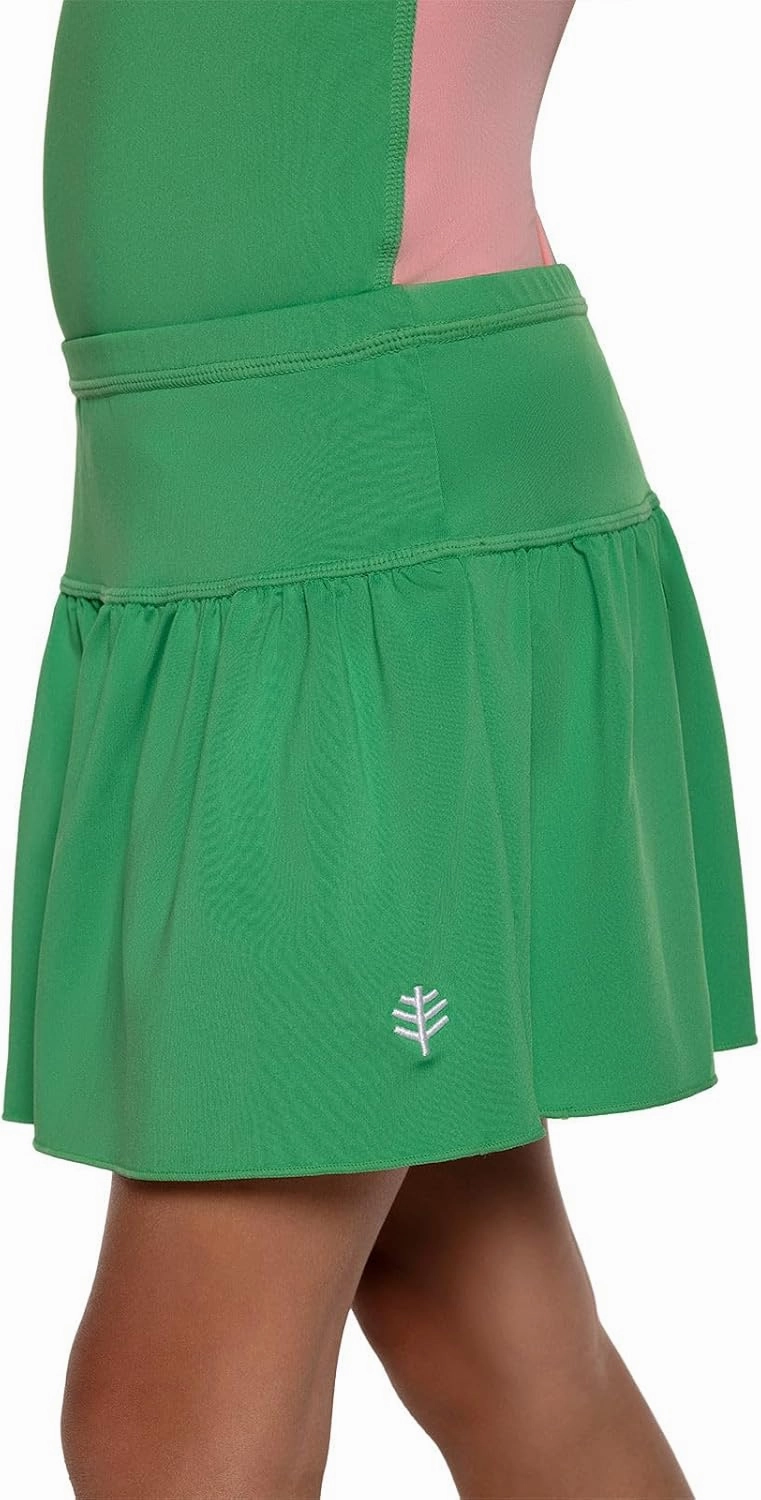 Coolibar UPF 50  Girls' Wavecatcher Swim Skirt - Sun Protective