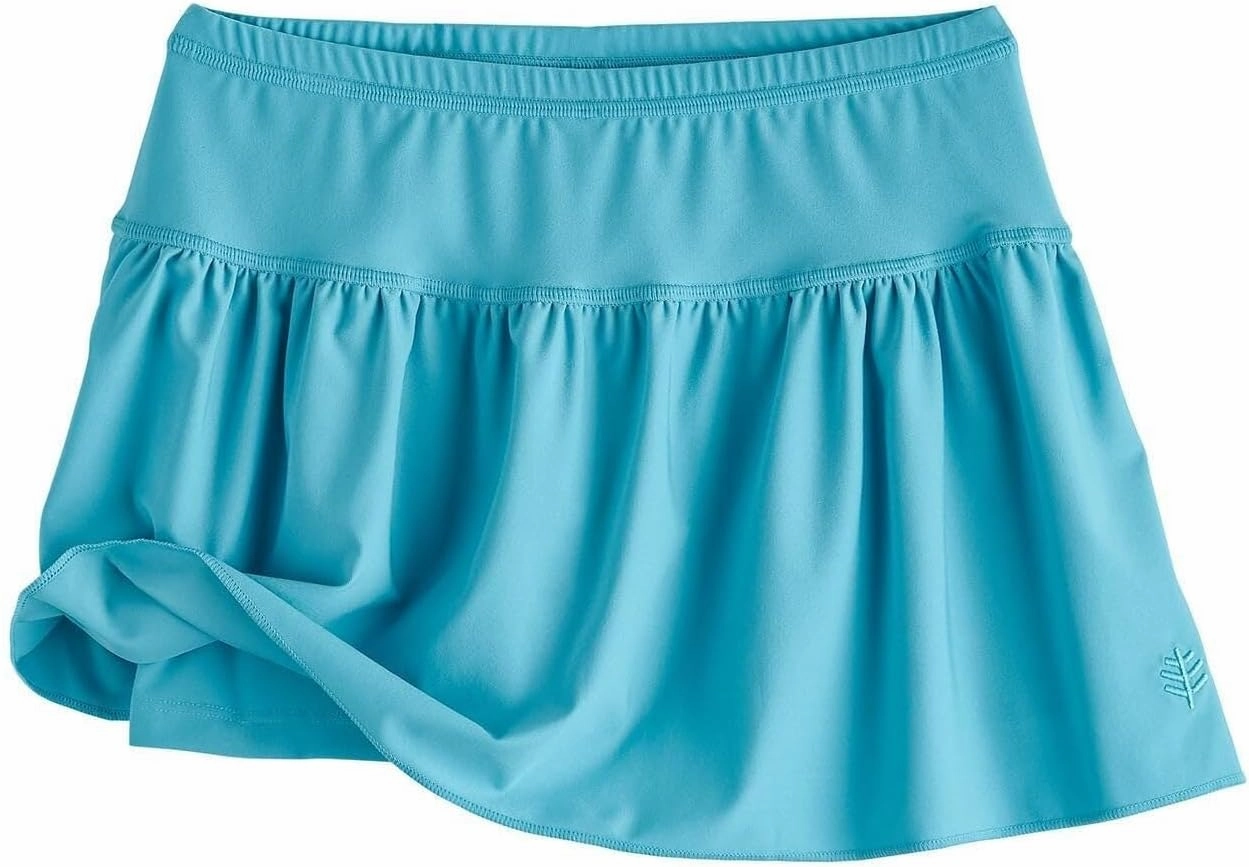 Coolibar UPF 50  Girls' Wavecatcher Swim Skirt - Sun Protective