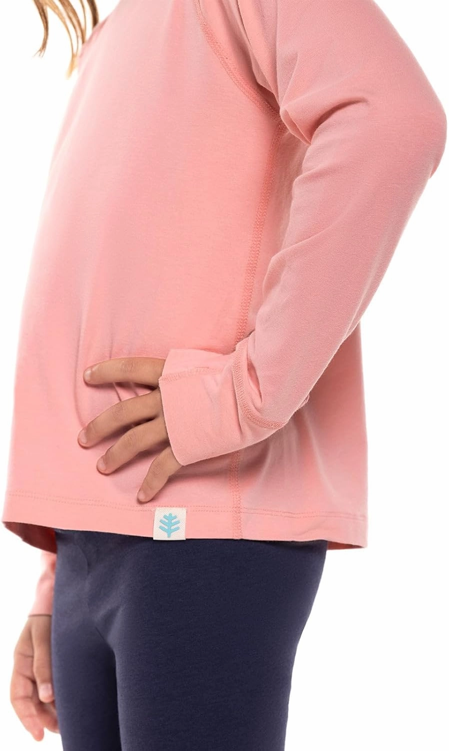 Coolibar UPF 50  Kid's LumaLeo Long Sleeve T-Shirt - Sun Protective