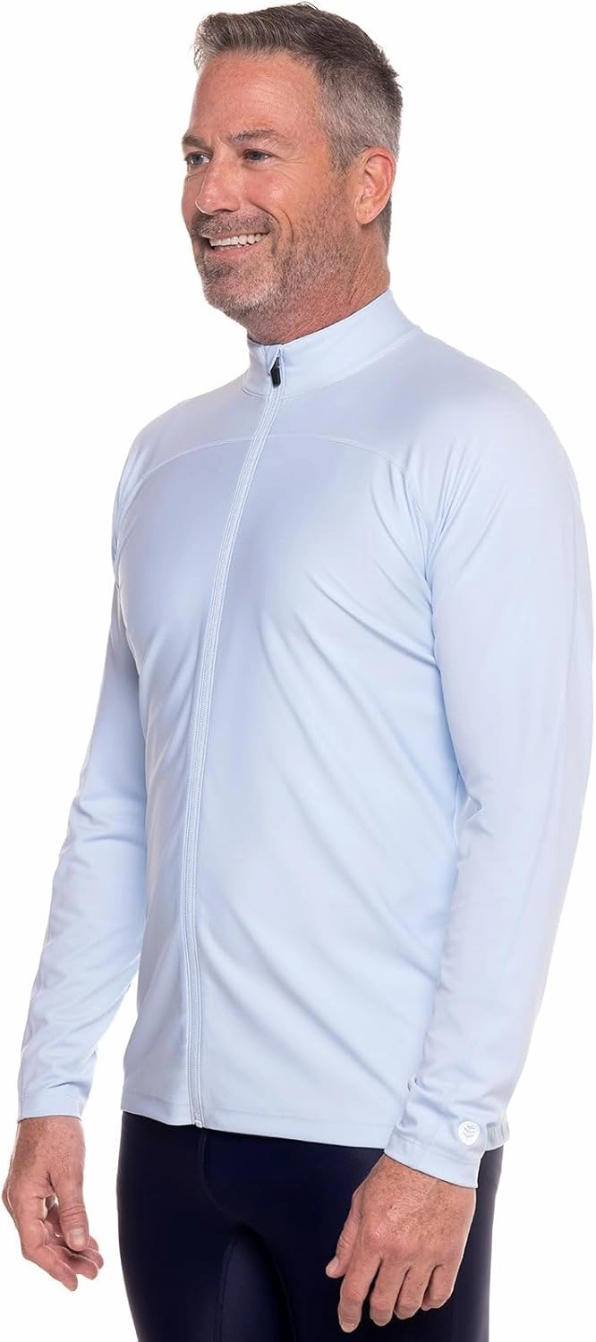 Coolibar UPF 50  Men's Menorca Long Sleeve Water Jacket - Sun Protective